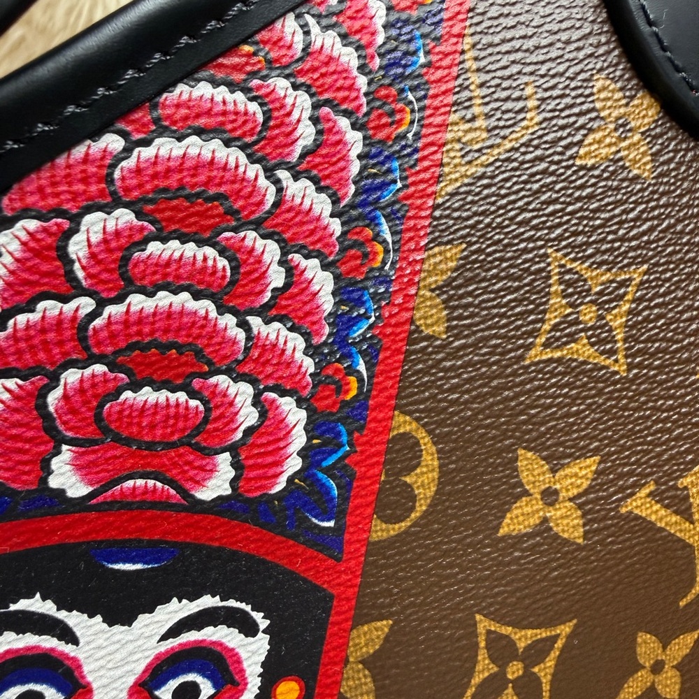 Louis Vuitton Limited Edition Monogram Kabuki Neverfull MM Tote - Picture 12 of 12